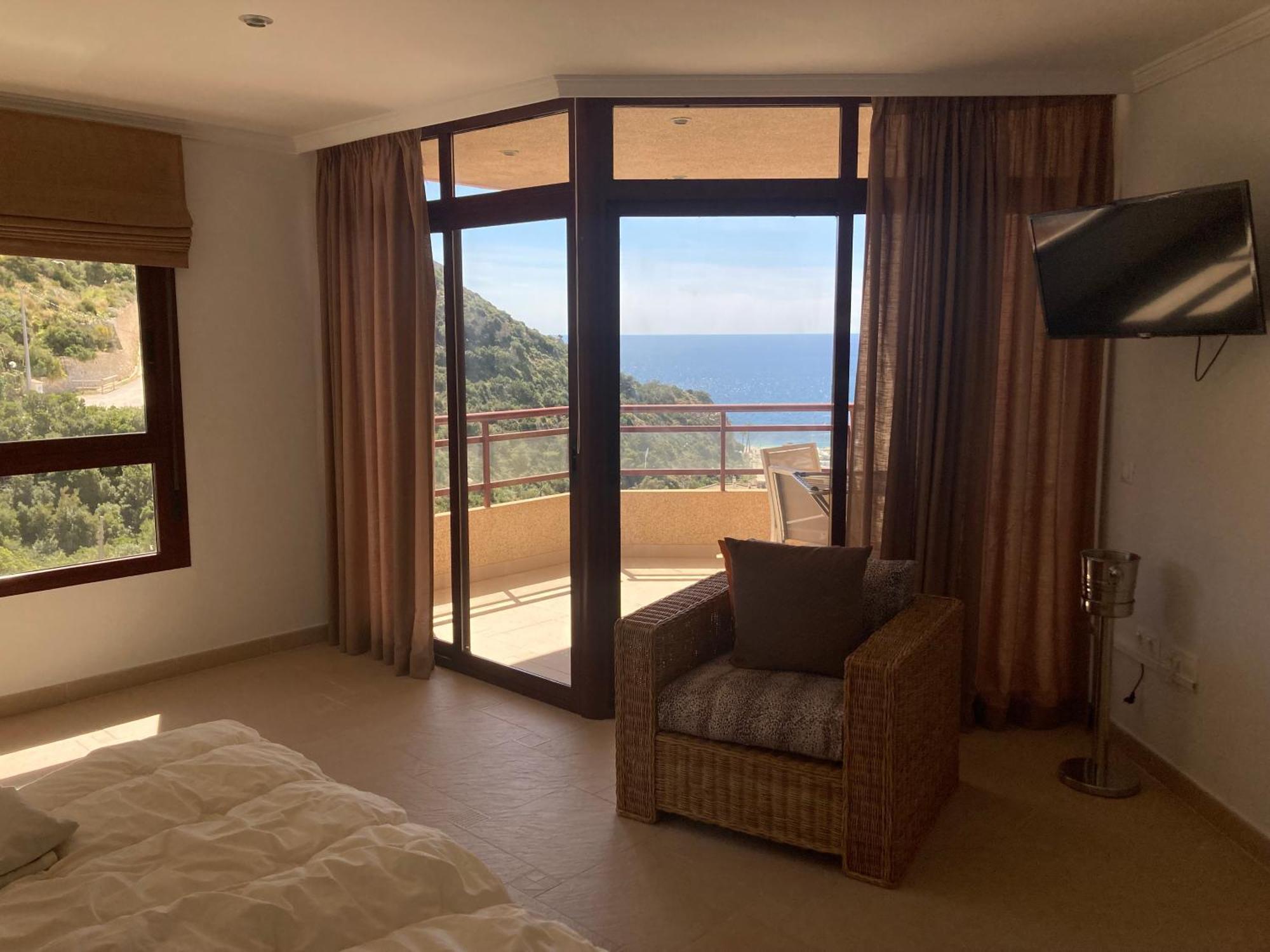 Apartmán Atico Duplex Penthouse Rosa Marina Club Nautico Calpe Penon Sea View Exteriér fotografie