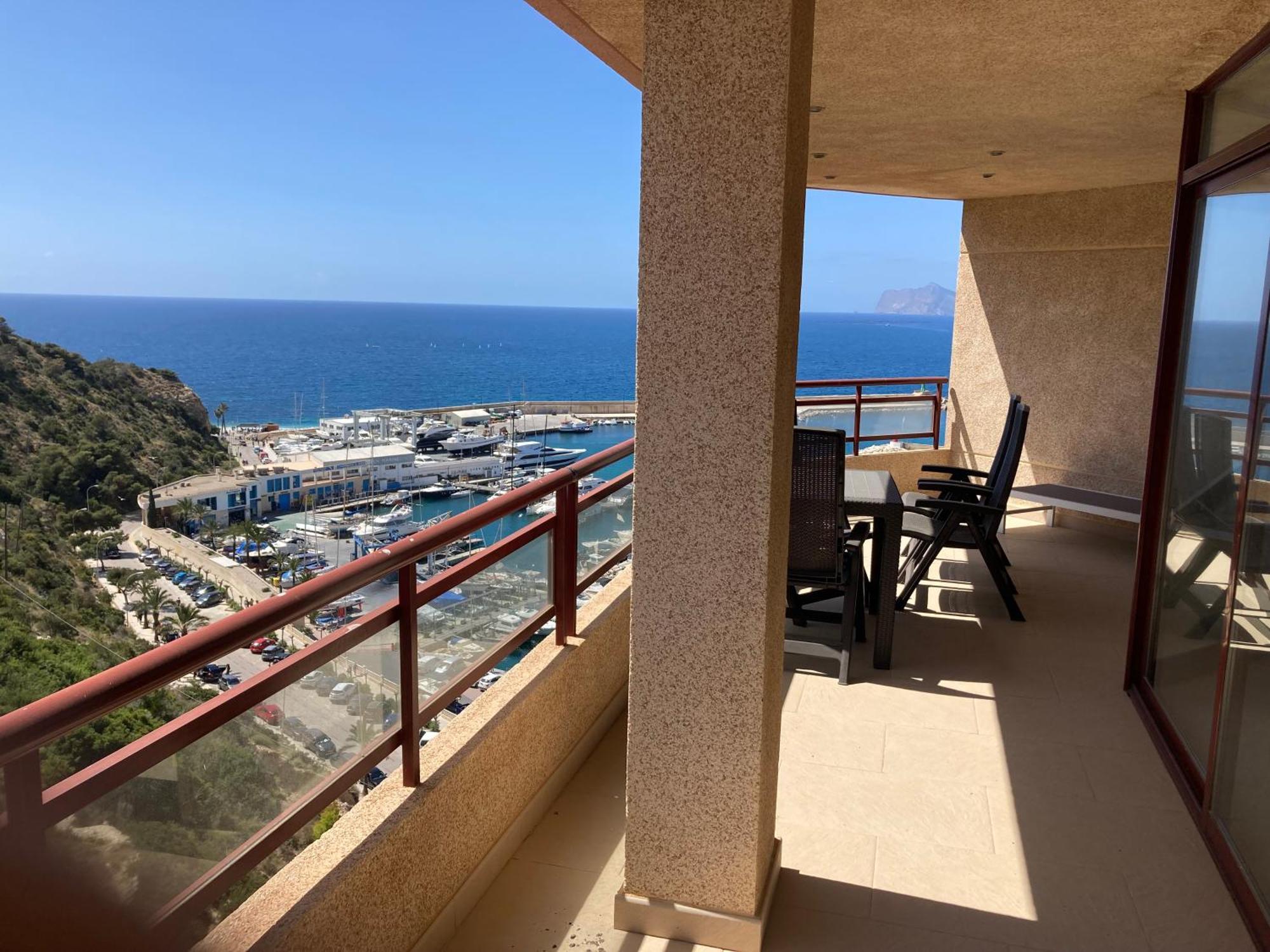Apartmán Atico Duplex Penthouse Rosa Marina Club Nautico Calpe Penon Sea View Exteriér fotografie