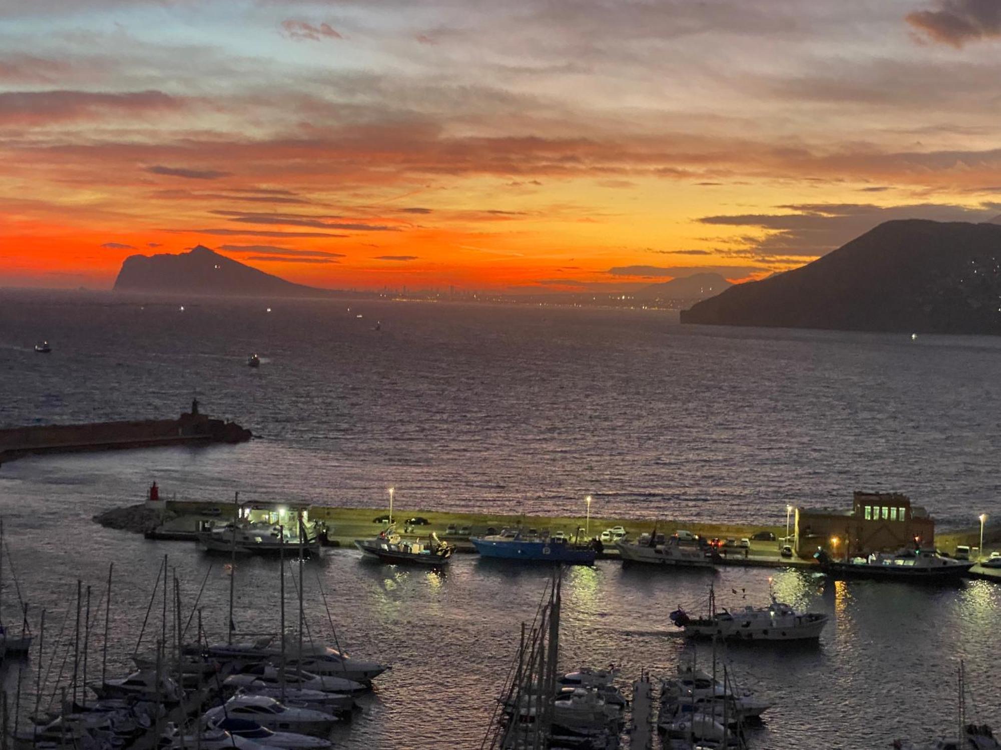 Apartmán Atico Duplex Penthouse Rosa Marina Club Nautico Calpe Penon Sea View Exteriér fotografie